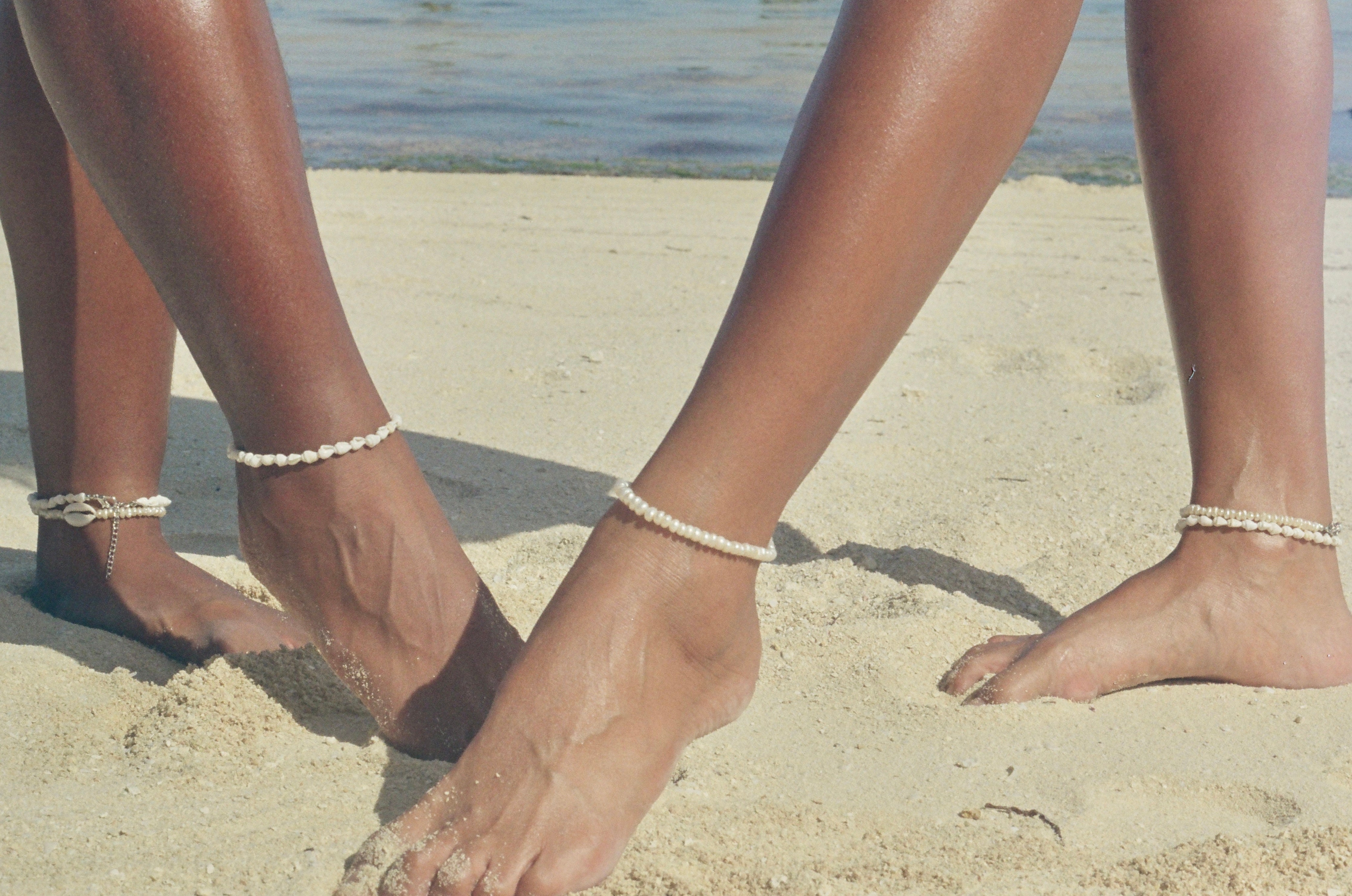 Seashell anklet store